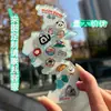 Ímãs de Geladeira de Cidade em Acrílico, Lembranças de Viagem Personalizadas, Mapas 3D Pintados à Mão, Adesivos Magnéticos Fortes, Produtos Culturais e Criativos Personalizados para Atrações Turísticas