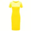 Produtos Quentes de Venda Cruzada Wish Shopee Vestidos de Manga Curta Europeus e Americanos Ebay Nova Moda Feminina Produtos Quentes de E-commerce Transfronteiriço Joom