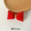 Chapéus Infantis com Laço de Tecido Xadrez, Acessórios de Cabelo, Presilhas de Cabelo, Elásticos de Cabelo, Materiais para Calçados, Chinelos, Acessórios para Calçados Infantis, Adornos