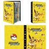 Álbum de Cartas Pokemon Pokemon Bolsa Transparente Branca para Cartas Álbum de Fotos Bolsa Pequena para Armazenamento de Cartas Foto 4 Grades Quadradas 9 Grades