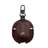 Adecuado para Funda de Auriculares Edifier Zero Air, Funda de Cuero de Cobertura Total para Negocios, Estuche de Almacenamiento Bluetooth Inalámbrico Edifier