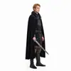 [En Stock] Capa de Nieve Medieval Renacentista Disfraz de Cosplay Halloween Juego de Rol Juego de Tronos