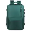 Mochila unisex de gran capacidad, compartimento para portátil, compartimentos separados para ropa mojada y seca, compartimento para zapatos, bolsa de equipaje casual para viajes con separación de húmedo y seco