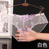 Ropa Interior Sexy para Mujer Malla Caliente Bordado Talla Grande Chica Gordita Completamente Transparente Desnudo Verano Calzones Delgados 836