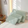 Funda de almohada de algodón puro y látex al por mayor del fabricante, Funda de almohada suave de algodón lavado, Funda para núcleo de almohada de algodón puro 40*60 Sin núcleo