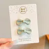 Presilha infantil para franja lateral, presilha de jacaré colorida com bolinhas para meninas, grampo para arrumar cabelos soltos na parte de trás da cabeça