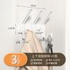 Gancho para Ropa Detrás de la Puerta, Probador, Gancho para Puerta de Baño, Fijación Adhesiva sin Perforaciones para Azulejos, Almacenamiento Gancho para Puerta de Baño