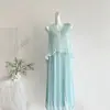 Atuendo playero estilo vacacional camisola transparente vestido camisón mujer principios de verano vestido pequeño único y hermoso