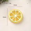 Accesorios de Resina DIY de Dibujos Animados, Pinzas para el Cabello de Rodaja de Naranja Multicolor, Dijes para Fundas de Teléfono, Hebillas de Zapatos, Colgantes para Llaveros, Artículos Decorativos