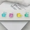 Juego de Adivinanzas Creativo de Piedra, Papel o Tijera Douyin Huevo de Adivinanzas Juguete Gashapon Llavero de Dibujos Animados Regalo para Niños para el Inicio de Clases