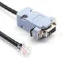 Socket Db9 Ensamblado a Cabezal de Cristal Rj11 Cable de Puerto Serie para Chasis de Computadora Cable de Comunicación de Red