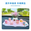 Adornos Lindos de Cerdito Luchando para Coche Pantalla de Consola Central Adornos Sanadores Accesorios de Interior de Coche Adornos para Coche