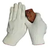 Luvas de Proteção do Trabalho, Luvas de Fio de Algodão Puro, Luvas de Fio de Nylon Branco Espessado Resistente ao Desgaste de Fio de Algodão Puro, Frete Grátis Atacado