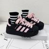 Zapatos de Entrenamiento de Cuero Genuino para Niños Primavera y Otoño 2026 Nuevos Modelos Primavera y Otoño Tenis para Niños Zapatos Blancos para Niñas Zapatos Deportivos