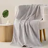 Toalha de Banho Grande Espessa 90*175 Fleece de Coral Padrão Abacaxi Adulto Secagem Rápida Absorvente Presente de Natação Toalha de Banho Atacado Logotipo