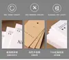 Etiquetas de Roupa Personalizadas de Alto Padrão Madeira de Cânfora Marca Registrada Etiquetas Estilo Chinês Novo Papel Especial Etiquetas de Roupa Feitas Sob Medida