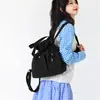 Mochila com Cordão de Design Nicho Estilo Japonês para Mulheres, Bolsa Casual de Viagem, Mochila Funcional para Exterior, Necessaire de Viagem
