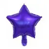 Balão 10 polegadas Formato de Coração Cinco Estrelas Filme de Alumínio Festa de Aniversário Casamento Suprimentos Dourado Crianças Decoração Balão Inflável