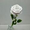 Arreglo floral de piso para boda con flores falsas, ramo falso de loto con rocío de rosa, arreglo floral terminado, flores artificiales, nuevo ramo falso que se puede enviar en nombre de otros.