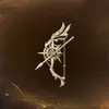 Broche de Espada Full Diamond Brillante de Trabajo Pesado Lujo Ligero para Mujer Nicho de Gama Alta Único Hermoso Pin Accesorios para Abrigo Chaqueta