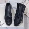 Couro macio fundo macio sapatos de mãe planos resistentes ao desgaste à prova d'água laço sapatos de trabalho grupo de compra de microempresa ao vivo uma geração de cabelo