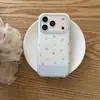 Xadrez de bolinhas branco-leite adequado para Apple 17promax capa de telefone iPhone18 simples 16 à prova de queda 15 cobertura total