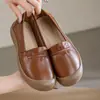 Zapatos planos sin cordones para mujer 2026 otoño suela blanda antideslizantes cómodos casuales para mujeres de mediana edad y mayores