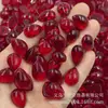 Anillo de Piedra Ojo de Gato Superficie Plana Forma de Lágrima 13*18 Forma de Pera Anillo Incrustado Material Accesorios para Joyería DIY Ojo de Gato