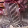 Cinta Coreana DIY Moño Accesorios para el Cabello Ropa Sombrero Caja de Regalo Paquete de Flores Accesorios Patrón Vertical Impreso Cinta de Hilo