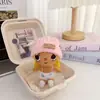 Pequeno Jade Yuy Brinquedo de Pelúcia Pingente Roupas Personagem de Desenho Animado Fofo Conjunto Boneca 10cm Capa de Chuva Macacão