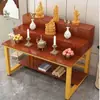 Altar Budista Moderno para Uso Doméstico, Mesa de Oferendas para Buda, Altar de Incenso, Guanyin, Riqueza e Oferendas Espirituais, Mesa de Oferendas para Buda e Bodhisattva