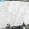 Lajas de Mármol Natural Personalizadas en los Materiales de Piedra Jazz Blanco y Blanco Panza de Pez para Decoración de Paredes, Repisas de Ventanas de Mirador, Mesas y Umbrales de Paso