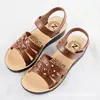 Sandalias Nuevas de Mujer Verano 2021 Sandalias y Pantuflas para Madres de Mediana Edad y Mayores Tienda de Supermercado Zapatos de Mujer Calzado de Exterior Moda Versátil