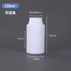 Garrafas químicas HDPE para atacado 200 250 500 1000ml com tampa anti-violação, garrafas plásticas para dispensação de líquidos