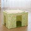 Caja de Almacenamiento al por Mayor Caja de Almacenamiento Caja de Almacenamiento Grande Plegable Tela Oxford Marco de Acero Caja Bainer Caja de Almacenamiento Uso Diario en Casa