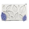 Fábrica Venda direta múltiplas folhas Maple Leaf molde de silicone coleção de folhas fondant molde de silicone molde de decoração de bolo