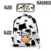 Mochila 3D con Textura Animal Transfronteriza 2022 + Estuche para Lápices Set de Mochila de Dos Piezas