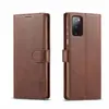 Adequado para Samsung S21Ultra Padrão de Bezerro Cor Pura Capa de Couro para Celular Carteira com Aba para Armazenamento de Cartões Capa Protetora Exportação