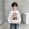 Sudadera Infantil 2026 Primavera y Otoño Nuevo Estilo Niños y Niñas Versión Coreana Moda Tops Colección Holgada Manga Larga Camiseta Base