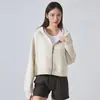 Chamarra con Capucha Cálida Forrada de Felpa Otoño e Invierno Havata Chaqueta Cálida Corta para Mujer con Gorro Forrado de Felpa H340121