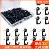 Clavos Colgantes Negros para el Hogar Papelería para Estudiantes Clavos en Forma de I Tachuelas de Oficina Pueden Colgar Clavos Decorativos Tachuelas al por Mayor