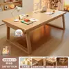 Sala de estar grande mesa longa leitura aprendizado quarto escritório em casa sofá costas mesa longa de-mesa de sala de estar duas pessoas