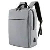 Mochila para portátil transfronteriza, mochila de negocios de 15.6 pulgadas con logotipo personalizable, mochila de viaje para hombre y mujer, bolsa de regalo