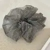 Novo Scrunchie Simples de Alta Qualidade da Série Gypsophila Versátil Elegante Rabo de Cavalo Coque Prendedor de Cabelo Acessório de Cabelo