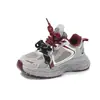 Tenis para Niñas con Cordones Dobles, Zapatos Casuales Ligeros de Suela Gruesa para Niños, Zapatos Tipo Papá para Niños Nuevo Estilo Primavera y Otoño 2026, Zapatos para Niños