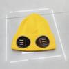 Sombreros de Piloto de Otoño e Invierno para Hombre y Mujer, Decoración de Gafas, Gorros de Punto de Lana, Gafas de Esquí Toad para Pareja, Gorros de Invierno de Punto, Modernos