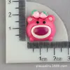 Acessórios Urso Morango Desenho Animado Cola de Creme Capa de Celular Acessórios de Resina Faixa de Cabelo Caseira Acessórios de Cabelo Pacote de Material DIY