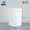 Contenedor de Polvo de Proteínas 250 ml Tarro de Envasado de Detergente para Ropa Pe 300 ml Tarro de Polvo de Boca Ancha 500 ml Contenedor de Sal Explosiva