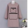 Delantal listo para usar del fabricante Delantal impermeable para mujer Delantal impermeable y resistente a las manchas Delantal de estilo lindo Ropa de trabajo Overoles resistentes a las manchas