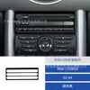 Adequado para Modificação de Interior de Carro Bmw Mini 02-04 Painel Decorativo do Controlador de CD do Controle Central Piano Black